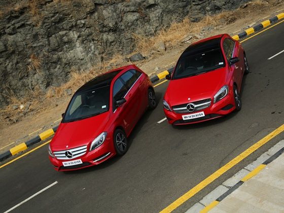 Mercedes-Benz A-Class và B-Class Edition 1 bắn tĩnh Mercedes-Benz A-Class and B-Class Edition 1 static shot