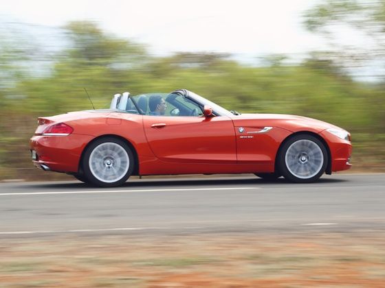 BMW Z4 side action BMW Z4 side action