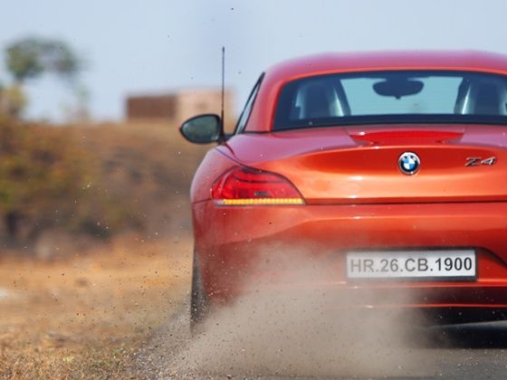 BMW Z4 rear action BMW Z4 rear action