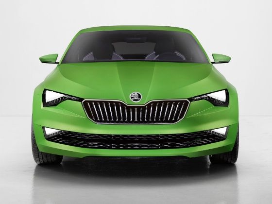 Skoda Vision C Concept Front Skoda Vision C Concept Front