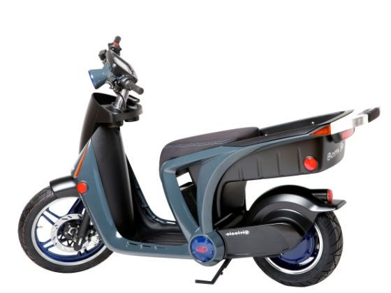 Mahindra GenZe electric scooter rear shot Mahindra GenZe electric scooter rear shot