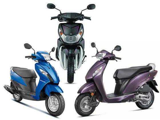 Compare yamaha ray and honda activa #3