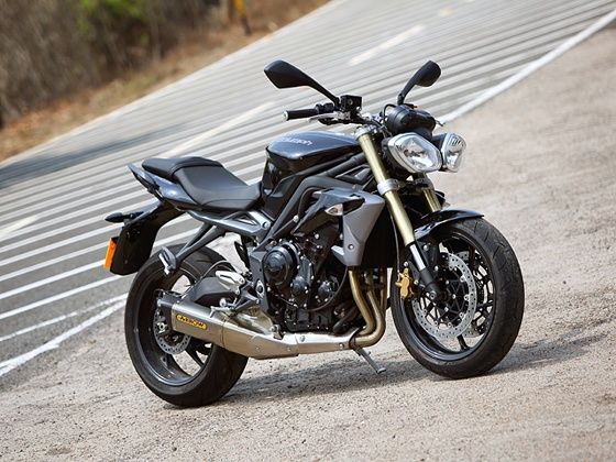 2014 Triumph Street Triple static shot 2014 Triumph Street Triple static shot