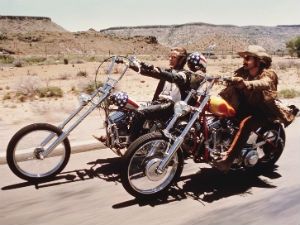 Iconic 'Easy Rider' chopper auctioned for $1.35 mn A still from the 1969 movie Easy Rider
