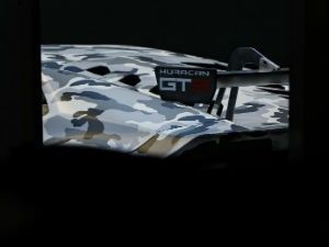 The new Lamborghini Huracan GT3 rolls out in Vallelunga Lamborghini Huracan GT3