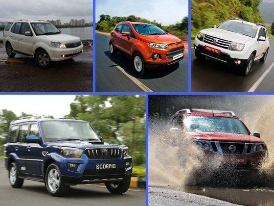 Safari Strome, EcoSport, Duster, Scorpio and Terrano