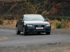 Audi A4 Front Angle Shot