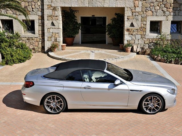 BMW 6 series side shot