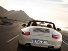 Porsche 911 Cabriolet rear angle shot