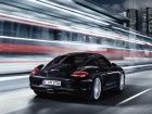 Porsche Cayman Rear Angle Shot