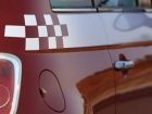 Fiat 500 rear angle shot