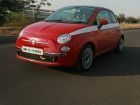 Fiat 500 front angle shot