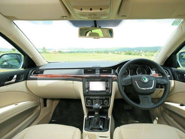 Skoda Superb Interior Shots