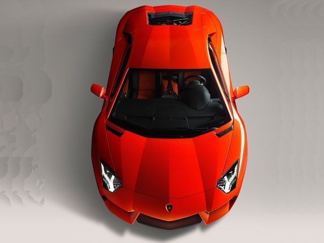Lamborghini Aventador Front Angle Shot Lamborghini Aventador Front Angle Shot