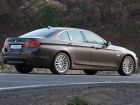 BMW 5 series rear angle shot