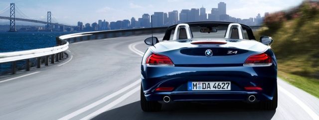 BMW Z4 Back Side View