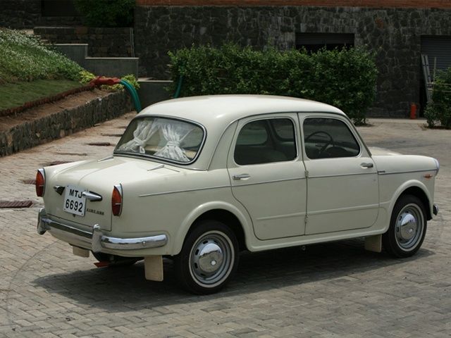 Fiat 1100 103D The definitive shape was emerging of what would eventually