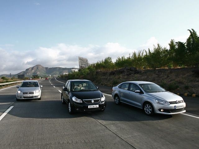 Volkswagen Vento vs Maruti Suzuki SX4 vs Fiat Linea Volkswagen Vento vs Maruti Suzuki SX4 vs Fiat Linea