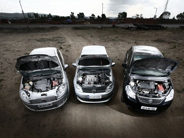 Volkswagen Vento vs Maruti Suzuki SX4 vs Fiat LineaVolkswagen Vento vs Maruti Suzuki SX4 vs Fiat Linea Volkswagen Vento vs Maruti Suzuki SX4 vs Fiat LineaVolkswagen Vento vs Maruti Suzuki SX4 vs Fiat Linea