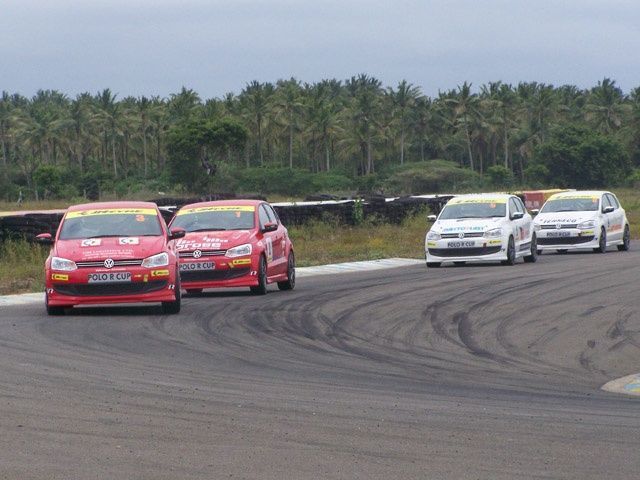 JK Tyre Volkswagen Polo R Cup 2011 Round 2 in Action