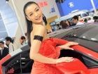 Girls at the 2012 Beijing Auto Show
