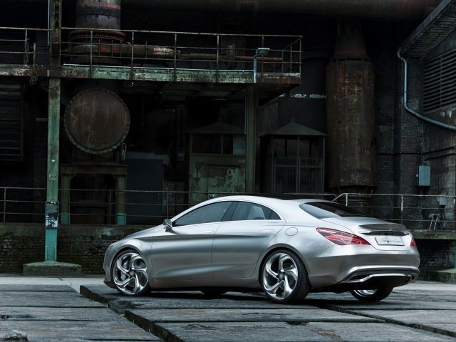 Mercedes Benz Concept Sports Coupe The rear also sports the same stance as