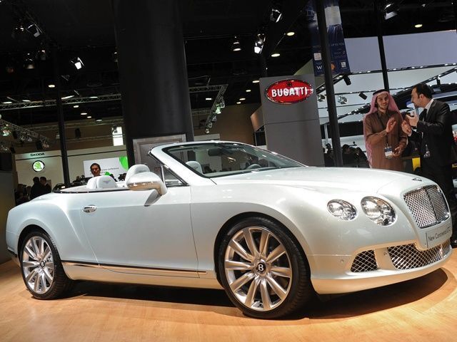 Bentley at the 2012 Qatar Motor Show