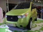 Mahindra Reva at the Delhi Auto Expo 2012