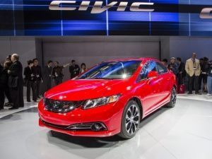 2013 Honda Civic at the 2012 LA Auto Show 2013 Honda Civic at the 2012 LA Auto Show