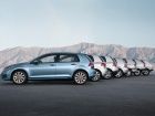 six generations of volkswagen golf