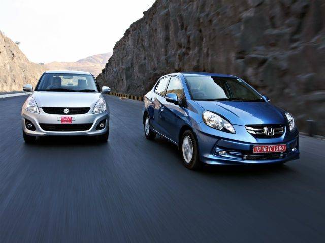 Maruti suzuki dzire vs honda amaze