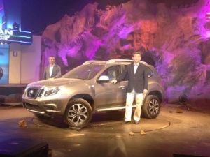 Nissan Terrano unveiled in India: In Pictures! Nissan Terrano unveiling in India
