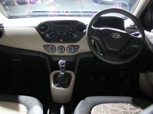 Hyundai Grand i10 interiors : In Pictures! Hyundai Grand i10 Interior