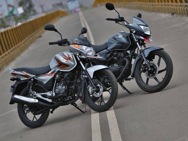 Comparison between bajaj discover 125cc honda shine #4