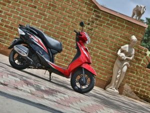 2014 TVS Wego facelift: Photo Gallery TVS is back in the fray with the refreshed 2014 TVS Wego 110