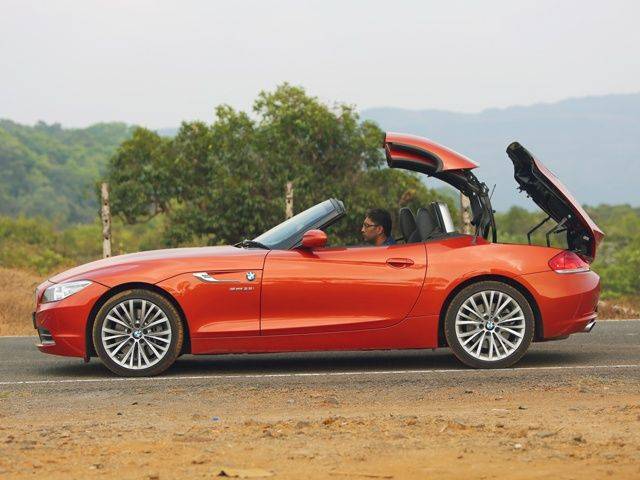 Bmw z4 how to open roof #3