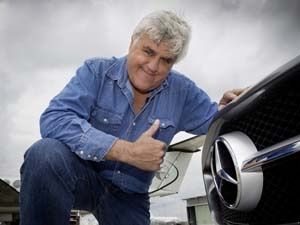 Jay Leno in the SLS AMG Roadster Jay Leno in the SLS AMG Roadster