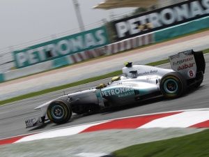 Nico Rosberg's Mercedes Nico Rosberg's Mercedes