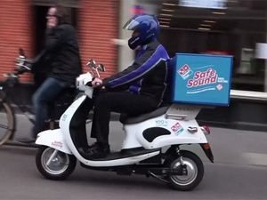 Domino's Pizza Safe Sound Scooter Domino's Pizza Safe Sound Scooter