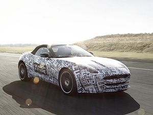 Jaguar F Type sports car Jaguar F Type sports car