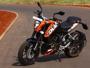 KTM 200 Duke Launch KTM 200 Duke Launch