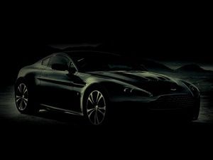 Aston Martin Vantage V12 Centenary edition teaser Aston Martin Vantage V12 Centenary edition teaser