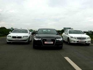 Audi A6 vs BMW 5 vs Mercedes E Class Audi A6 vs BMW 5 vs Mercedes E Class