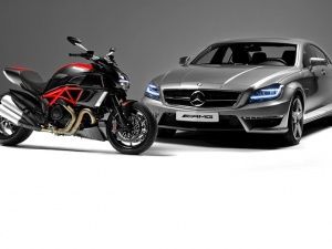 Ducati and AMG come together