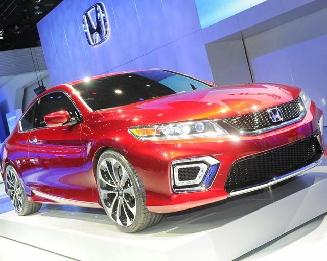 The 2012 Honda Accord Concept was on display at the Detroit Motor Show