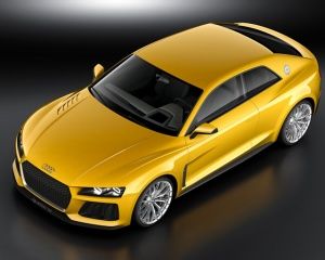 Audi Sport quattro concept show car Audi Sport quattro