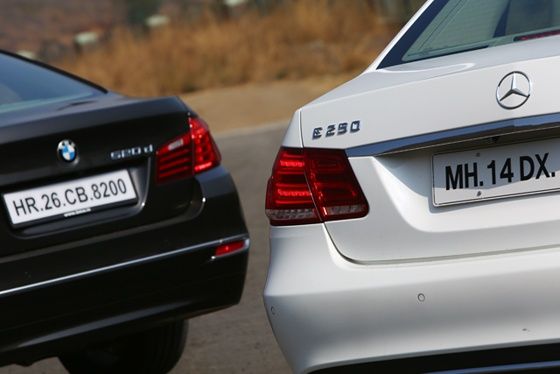 BMW 520d & Mercedes E 250 CDI faceoff